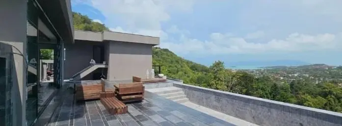 Residential 2-Storey House I, Bophut: roof terrace