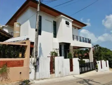Residential 2-Storey House II, Bophut: front elevation