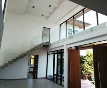 Residential 2-Storey House II, Bophut: double-height stair hall