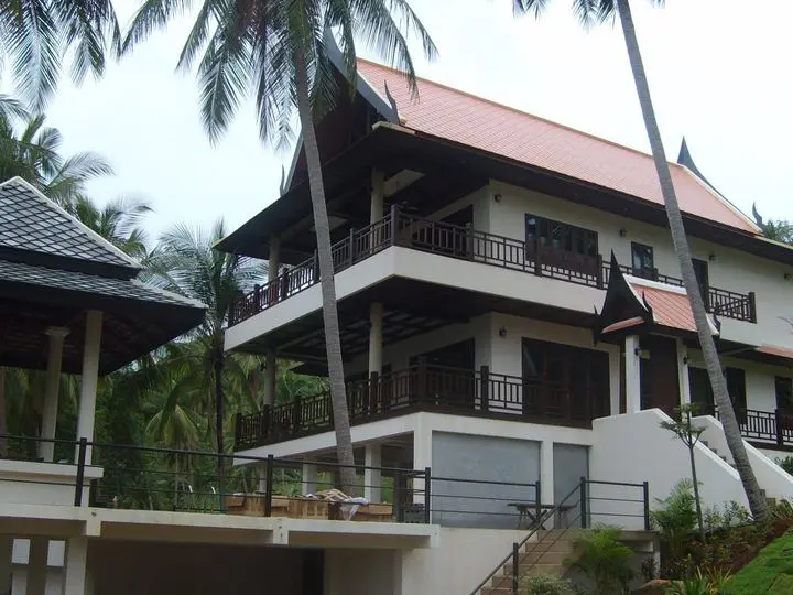 Thai-Style Hillside Villa, Koh Samui: finished villa