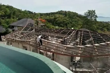 3 Residential Roof Structures, Bophut: roof frame
